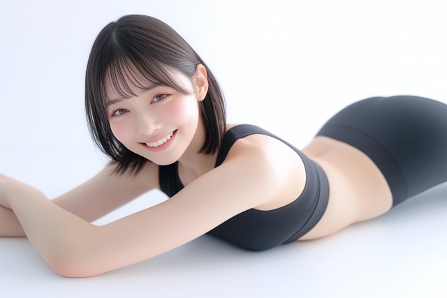 ヨガの女性